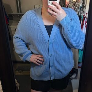 Talbots Light Blue Women's Cardigan